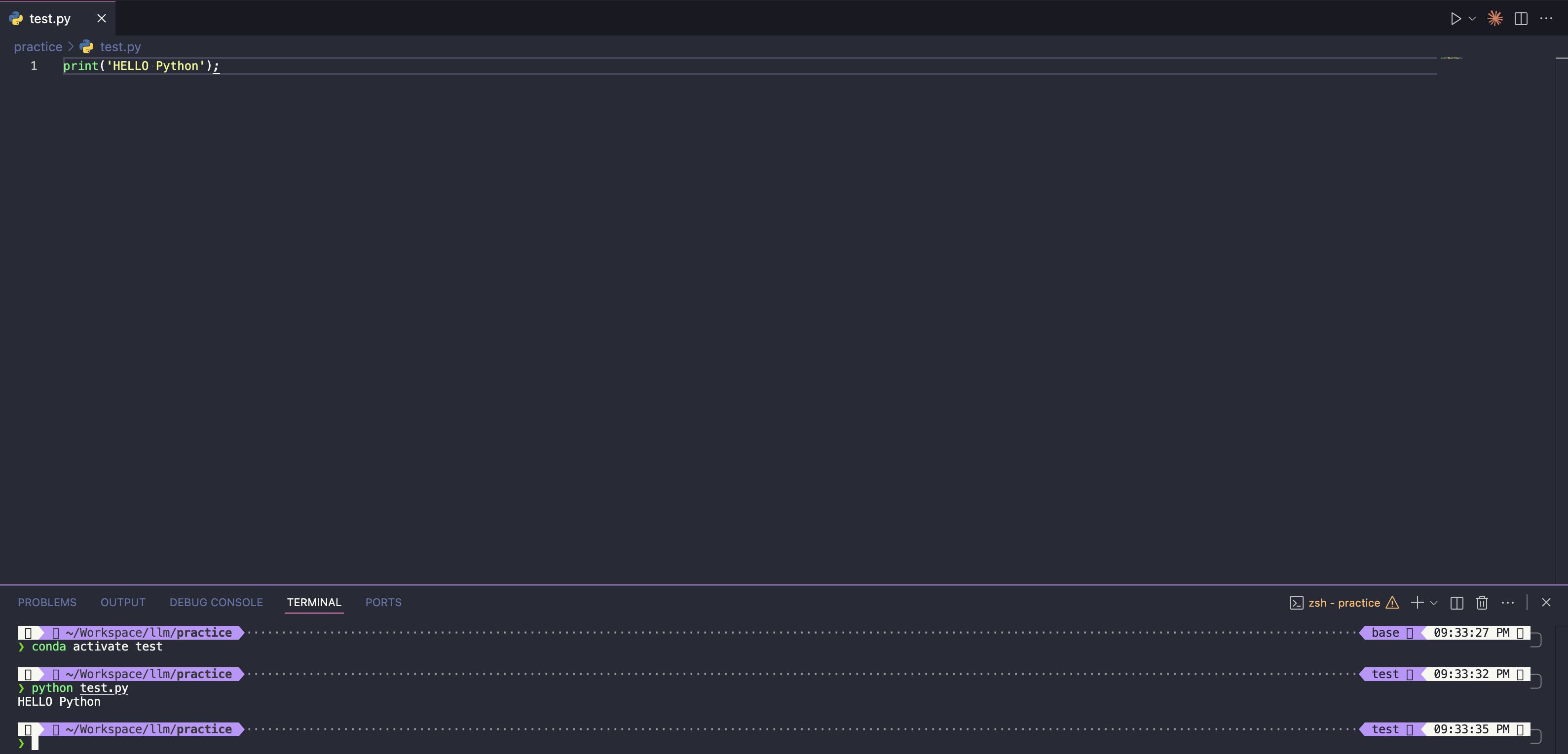 python-execution